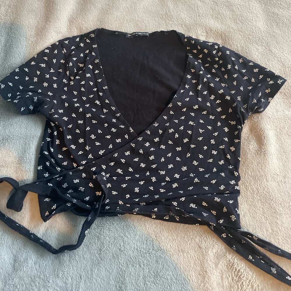 Brandy Melville Wrap Shirt